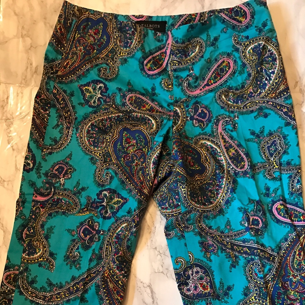 Talbots cropped dressy capris